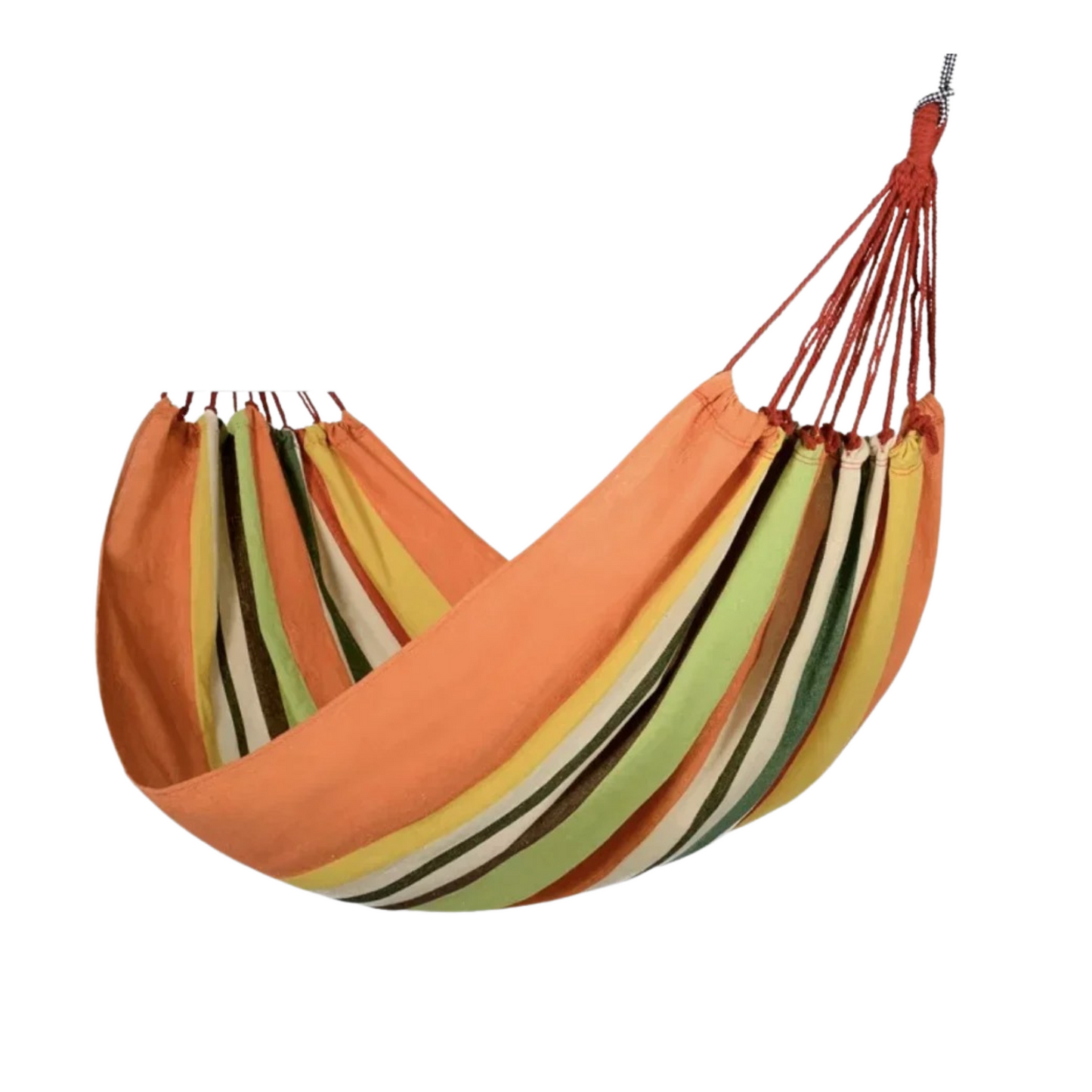 Hamac Simple 200 x 100 - Orange Multicolore-Hamac Horizon