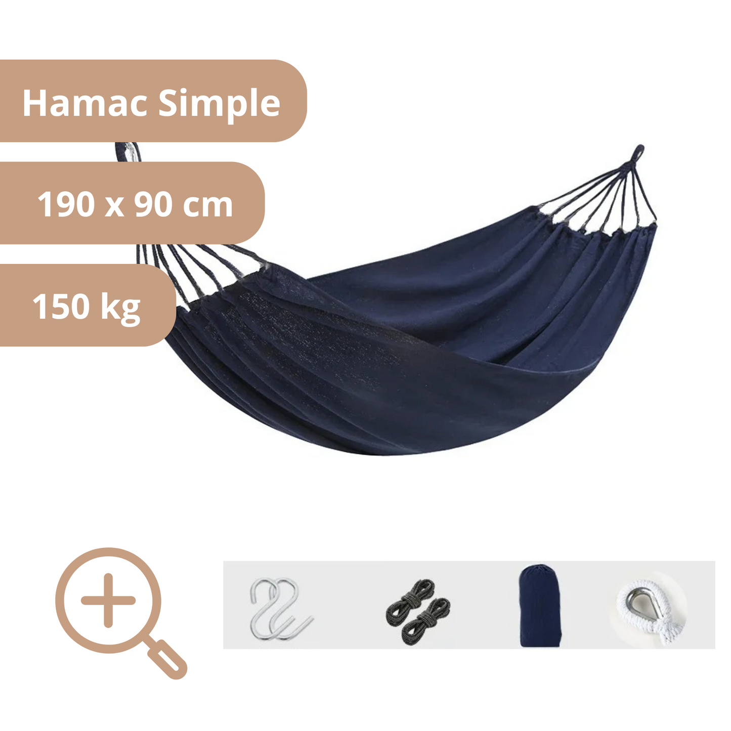 Hamac Simple 190 x 90-Hamac Horizon