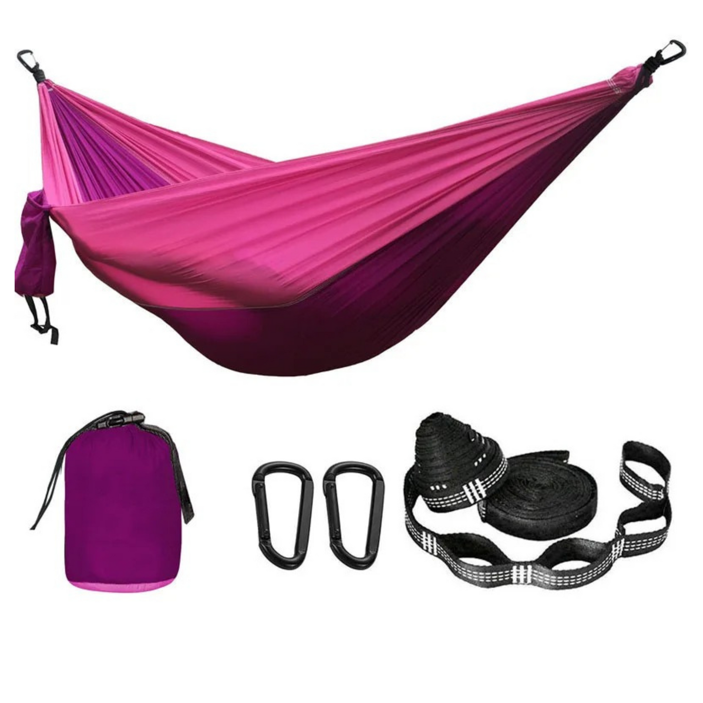 Hamac Parachute avec Sangles et Mousquetons-Hamac Horizon