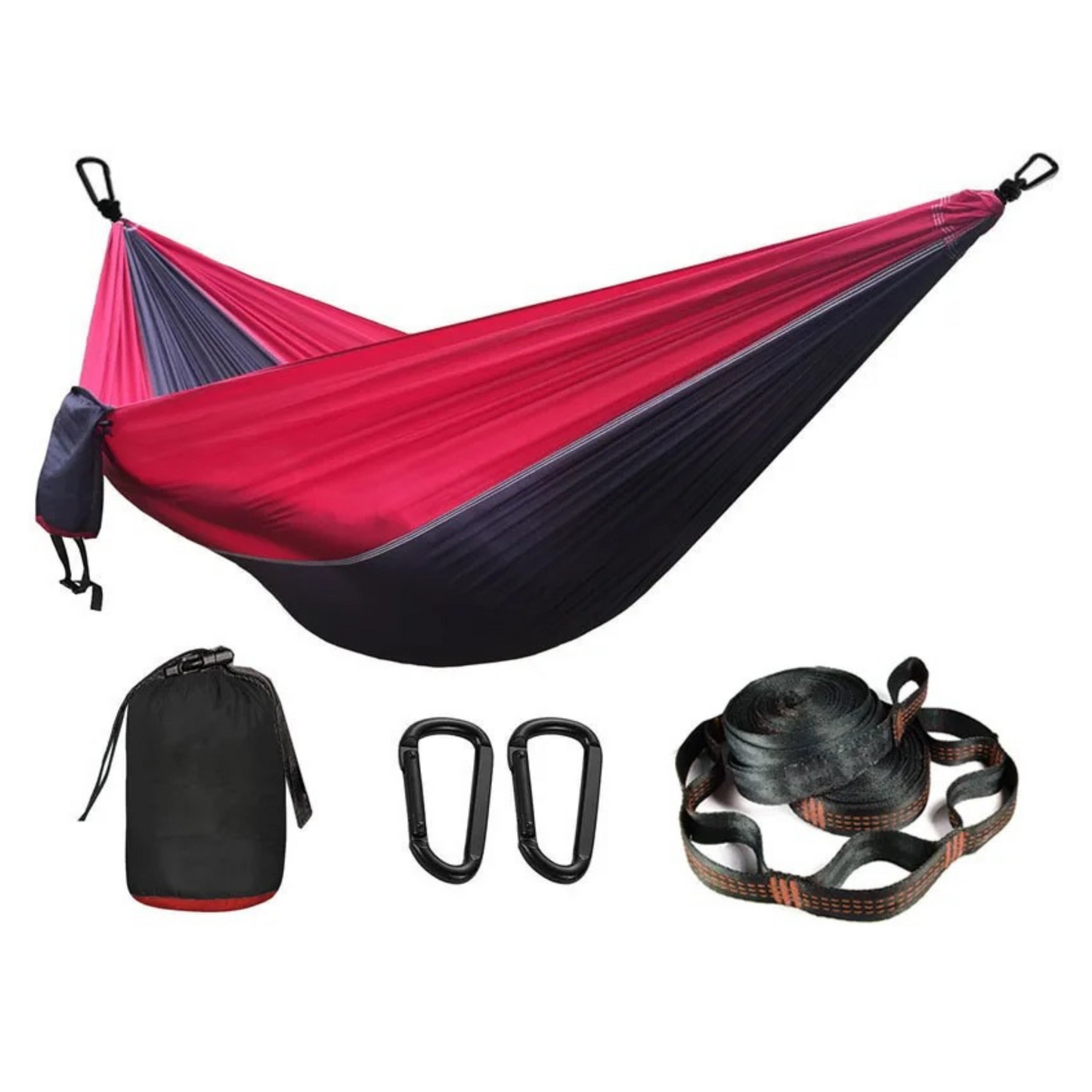 Hamac Parachute avec Sangles et Mousquetons-Hamac Horizon