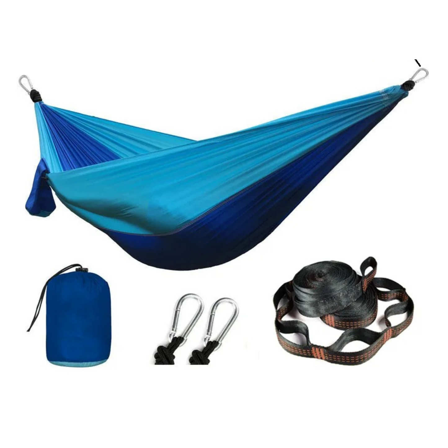Hamac Parachute avec Sangles et Mousquetons-Hamac Horizon