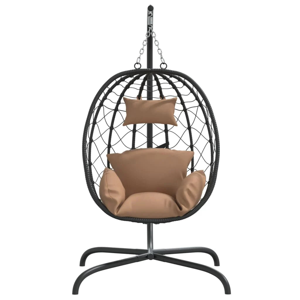 Fauteuil Suspendu en Forme Oeuf avec Coussin-Hamac Horizon