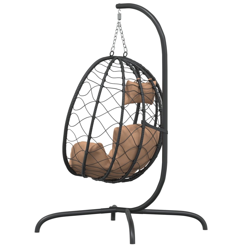 Fauteuil Suspendu en Forme Oeuf avec Coussin-Hamac Horizon
