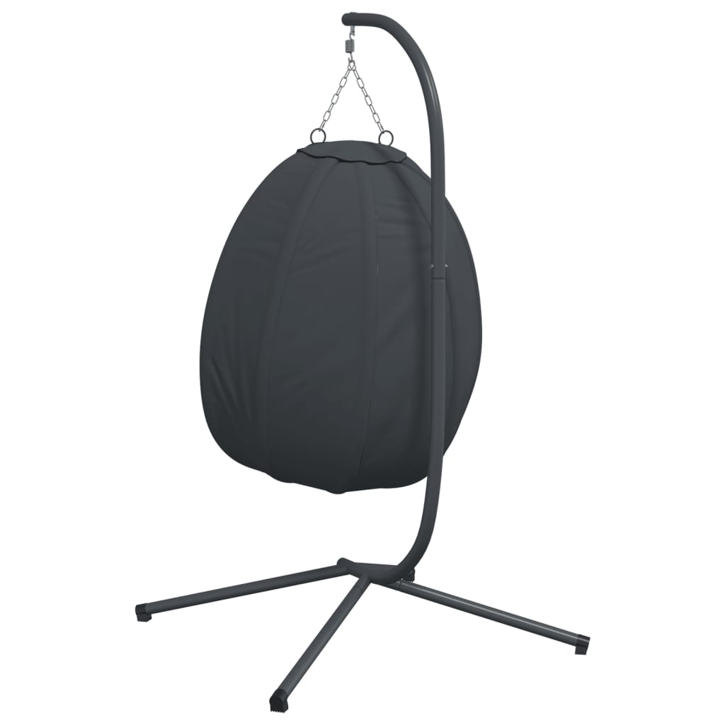 Fauteuil Suspendu en Forme Oeuf Tissu - Anthracite ou Taupe-Hamac Horizon