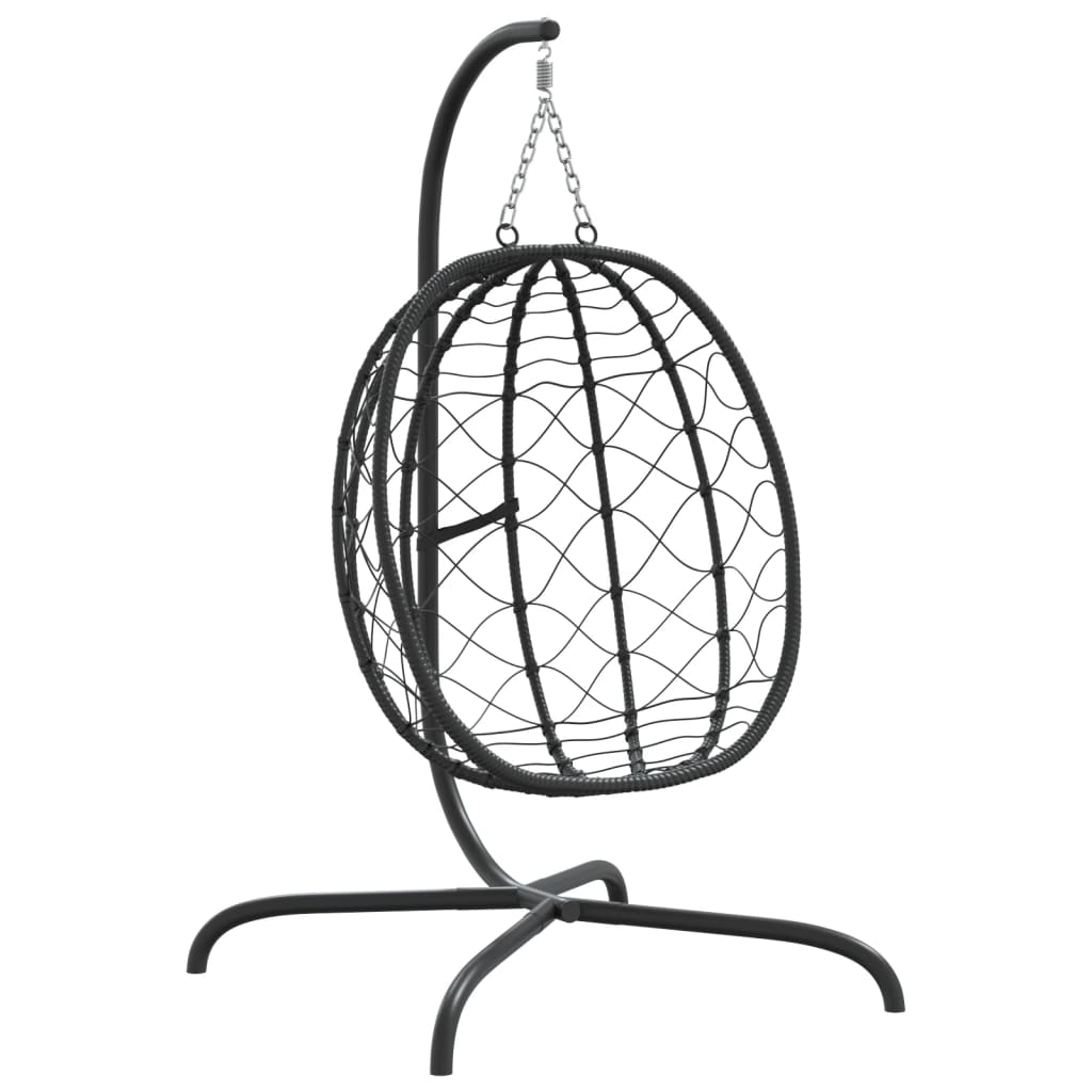 Fauteuil Suspendu en Forme Oeuf avec Coussin-Hamac Horizon