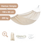 Hamac Suspendu 190 x 80 ou 190 x 150-Hamac Horizon