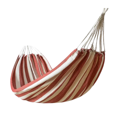 Hamac Simple 200 x 100 - Rouge et Blanc-Hamac Horizon