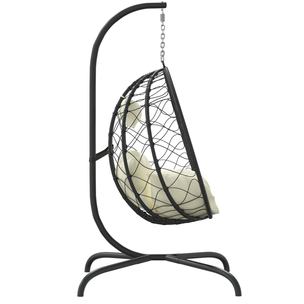Fauteuil Suspendu en Forme Oeuf avec Coussin-Hamac Horizon