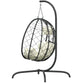Fauteuil Suspendu en Forme Oeuf avec Coussin-Hamac Horizon