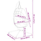 Fauteuil Suspendu en Forme Oeuf-Hamac Horizon